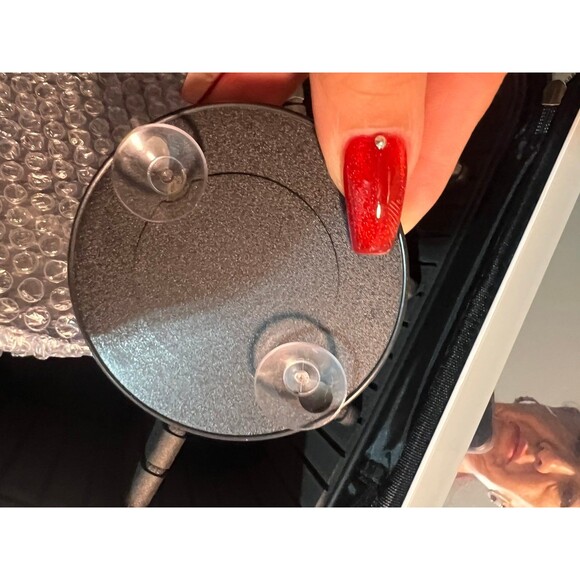 LED mirror cosmetic case - black NEW - Picture 10 of 11